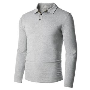 Maglietta da <span class=keywords><strong>Polo</strong></span> da Golf in cotone a maniche lunghe con colletto E-commerce - Product Image 4