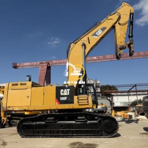 Excavatrice d'occasion Cat390FL du Japon à bas prix, machine de terrassement de 90 tonnes, excavatrice d'occasion Cat 390FL à vendre, jaune - Product Image 3