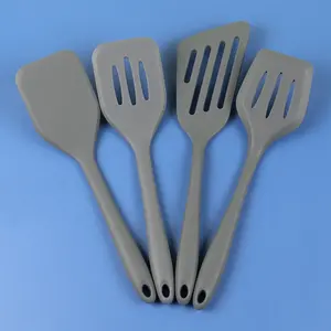 Conjunto de utensílios de cozinha de silicone grande resistente ao calor 5 peças de produto comestível por atacado