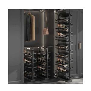 家庭用ワードローブ用シューズラックハードウェア収納用シューズラックキャビネットスライディングユニットオーガナイザー - Product Image 1