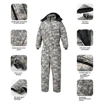Combinaison de travail en coton antistatique et résistante au froid, certifiée EEC, pour hommes, pour entrepôts frigorifiques, pêche, congélateur extérieur