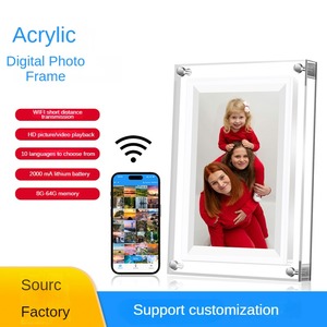 Customize 7 Inch <strong>Android</strong> Wifi Cloud Acrylic <strong>Frame</strong> Clear <strong>Digital</strong> <strong>Photo</strong> <strong>Frame</strong> <strong>With</strong> Frameo App - Product Image 5