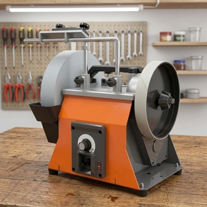 Affûteuse <span class=keywords><strong>à</strong></span> <span class=keywords><strong>eau</strong></span> puissante 180W avec moteur <span class=keywords><strong>à</strong></span> induction pour meules, couteaux, ciseaux et outils de travail du bois - Product Image 5