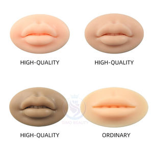 Cuidado damas sexy práctica piel entrenamiento silicona labios boca clínica para ventas al por mayor - Product Image 2