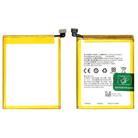 Batería de Teléfono Móvil Recargable de Iones de Litio BLP631 de 3115 mAh Totalmente Nueva para OPPO A73/A75/A77 de Alta Calidad en Stock
