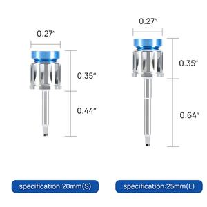Tandheelkundige Instrumenten Metalen Tandheelkundige Implantaat Schroeven En Driver Sleutel Kit - Product Image 3