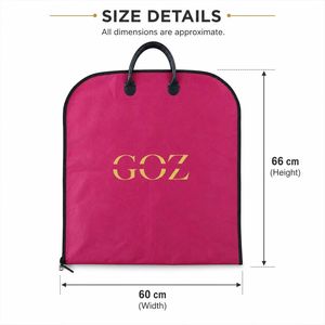 Sac de transport multi-usages en tissu Oxford, housse de costume durable à fermeture éclair avec poignée pour le voyage et la vente au détail - Product Image 2