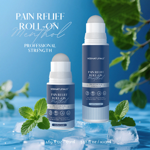 Roll-on Pereda Nyeri Alami OEM Kekuatan Profesional dengan Menthol untuk Nyeri Otot dan Sendi Lutut, Punggung, Leher, Pereda Nyeri Cepat dan Dingin - Product Image 2