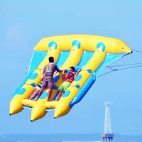 Sports nautiques Bateau banane Poisson volant gonflable Tube remorquable/Bateau de promenade Flyfish