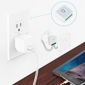 Xzj Mini Wifi thông minh chuyển đổi hẹn giờ 3 cách tiếp sức Google nhà/Alexa tương thích ABS EU/chúng tôi điều khiển từ xa cho cải thiện nhà 240V 16A - Product Image 6