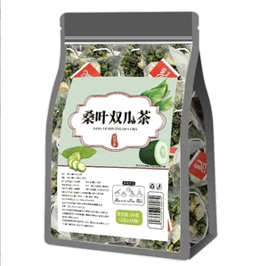 Bustina di tè misto doppio <span class=keywords><strong>melone</strong></span> foglia di gelso confezionata singolarmente con <span class=keywords><strong>melone</strong></span> amaro <span class=keywords><strong>melone</strong></span> invernale - Product Image 1