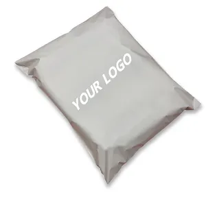 In Stock 25*35cm 9.8x13.8in Grey White Polymailer Mailing Bags Pink Poly Mailer Custom Logo Mail Courier Envelope Bag Plastic