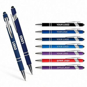 Wholesale Classic High Quality Ballpoint <b>Pen</b> with Logo Custom Promo Business Office Gift Metal Ballpoint <b>Pen</b> - Product Image 1