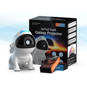 Projecteur Galaxie Chien Spatial pour Noël, Enceinte Bluetooth avec Bruit Blanc et Télécommande, Lumière Étoilée pour Décoration de Fêtes - Product Image 2