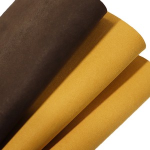 ผ้าไมโครไฟเบอร์หนังสังเคราะห์ PU แบบปัดเงา สำหรับรองเท้า กระเป๋า อุปกรณ์กีฬา สีพื้น ปรับความหนาได้ - Product Image 2