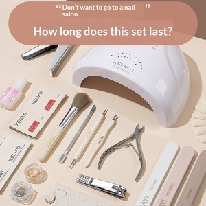 <span class=keywords><strong>Kit</strong></span> <span class=keywords><strong>complet</strong></span> <span class=keywords><strong>d</strong></span>'outils pour la manucure XEIJAYI rose avec lampe UV LED, vernis gel et outils pour <span class=keywords><strong>d</strong></span>ébutants et usage en salon, support OEM/ODM - Product Image 2
