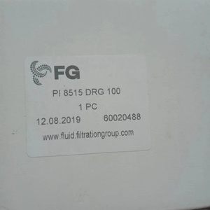 FG PI 8515 DRG 100 PI8515DRG100 ของแท้จากบริษัท FG Filter Filtration Group (เซี่ยงไฮ้) จำกัด มีสินค้าในสต็อก คุณภาพสูง ราคาแข่งขัน - Product Image 1