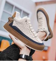 Nouvelles Chaussures de Sport Homme Tendance 2024, Noires, Tissées Volantes et Respirantes