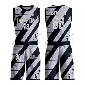 Servicio OEM uniforme de baloncesto personalizado Venta caliente uniforme de baloncesto de tamaño personalizado - Product Image 1