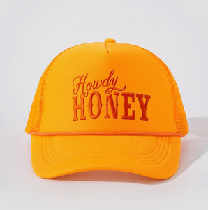 หมวกแก๊ปปักลายฮันนี่ Howdy ลดราคาสุดฮอต ระบายอากาศได้ดี สไตล์คาวบอยตะวันตก เหมาะสำหรับผู้หญิงและผู้ชาย - Product Image 2