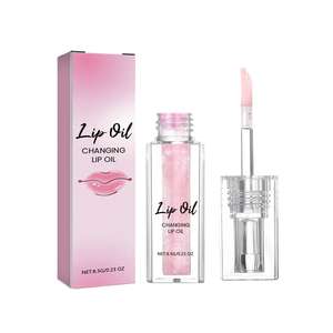 ลิปออยล์เปลี่ยนสี 6.5 กรัม รับผลิตแบรนด์ส่วนตัว ช่วยให้ริมฝีปากชุ่มชื้น อวบอิ่ม นุ่มลื่น สูตรวีแกน - Product Image 1