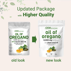OEM مخصص 2 في 1 ملغم زيت Oregano وزيت البذور السوداء كبسولات مضادة للأكسدة للبالغين مكمل دعم الجهاز الهضمي - Product Image 4