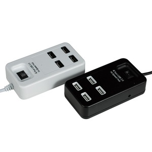 4 Port <b>USB</b> 2.0 Hi-Speed <b>Hub</b> With Power Switch And 1.2m Cable For Desktop Use - Product Image 4