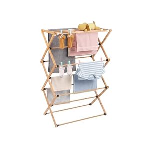 Séchoir à linge multifonctionnel à 3 niveaux en gros, OEM ODM, logo personnalisé, utilisation intérieure/extérieure, cuisine - Product Image 1