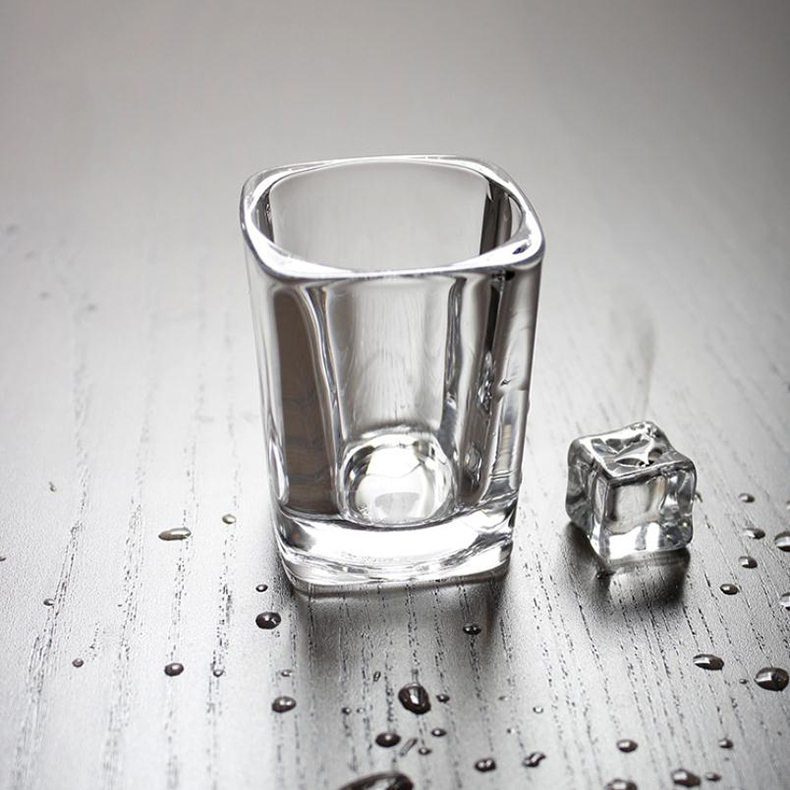 66ml 2.2oz Restaurant transparent Schnaps whiskey cup blank sublimation liquor glasses Mini Spirits bullet shot glass glbum bars