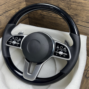 Adecuado para la actualización del volante del <span class=keywords><strong>Mercedes</strong></span>-<span class=keywords><strong>Benz</strong></span> Clase S W221 y la actualización de la moldura de madera W222, S320, S350, S300 y S400. - Product Image 5