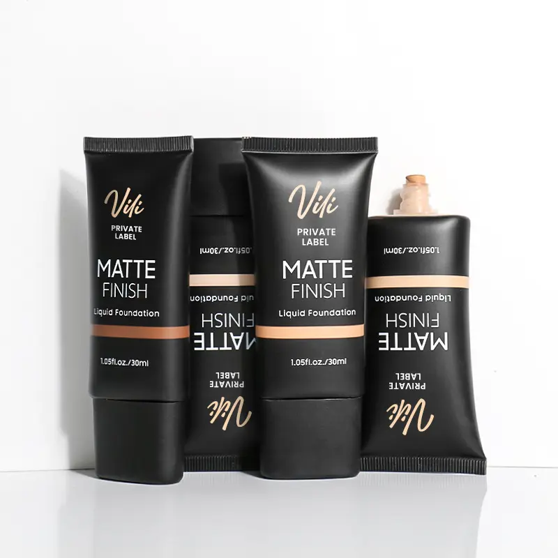 Wholesale Long Lasting Mate 24 Hours Foundation Makeup Base Private Label Full Coverage Waterproof Matte Liquid Foundation