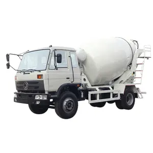 3/4/5 CBM Euro 3 Dongfeng Harga truk pengaduk semen truk 4x2 untuk dijual