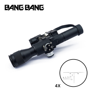Lunette de chasse en aluminium BANGBANG pour l'observation de la faune, modèle GQ No4x26-B, légère et étanche - Product Image 3