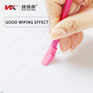 Đơn Giản 3D <span class=keywords><strong>Bullet</strong></span> Shape Trường Bút Chì Topper Erasers 30-40 Gói Tùy Chỉnh Văn Phòng Phẩm Thiết Lập Cho Trẻ Em Nhà Máy Bán Buôn Cao Su Sinh Viên - Product Image 2