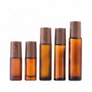 Botella de Vidrio Cuadrada para Perfume de Lujo, con Atomizador, 5, 10, 15 ml, Color Ámbar/Personalizado, Tapa de Plástico, Serigrafía, 100 Unidades - Product Image 2