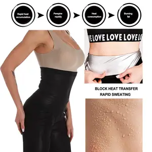 Entraîneur de taille pour femmes Shaper Sauna <span class=keywords><strong>ceinture</strong></span> de sueur taille transpiration ventre contrôle <span class=keywords><strong>ceinture</strong></span> d'entraînement <span class=keywords><strong>abdominale</strong></span> - Product Image 3