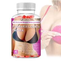 Bonbons gélifiés naturels à la Pueraria Lobata et à la papaye pour une croissance mammaire plus pleine et plus ferme, complément vitaminique pour femmes, effet BBL