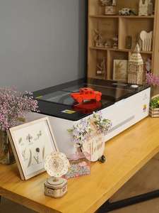 Machine de découpe laser à tube métallique RF Gweike <span class=keywords><strong>Cloud</strong></span> avec graveur rotatif haute précision pour verre et acrylique, machine de gravure et de découpe laser XTool - Product Image 6