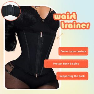 Shapers Waist Trainer pour femmes, gaine amincissante pour le corps, contrôle du ventre, gaine de sport, corset de sport, post-partum - Product Image 5