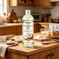 HL - Pemasok Minyak VCO, Minyak Kelapa Extra Virgin untuk Kulit, Rambut & Memasak |   Minyak pembawa organik 500ML kualitas makanan dalam kemasan besar