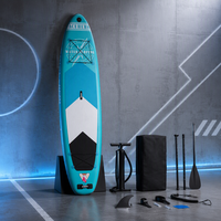 Planche à pagaie gonflable de 10,6 pieds avec accessoires SUP pour débutants