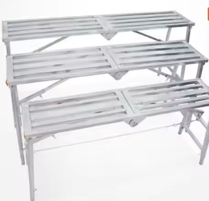 Giàn giáo kim loại giàn giáo sân khấu để trang trí nội thất thang gấp di động giàn giáo làm việc nền tảng điều chỉnh chiều cao - Product Image 4