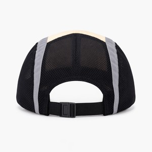 Casquette de luxe ajustable en faux daim et maille à 7 panneaux avec logo personnalisé en vinyle pour adultes, style streetwear et extérieur, vente en gros - Product Image 5