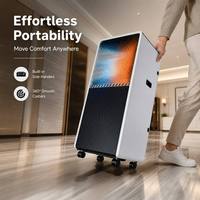 Aire Acondicionado Portátil Avanzado de 5000, 7000, 9000 y 12000 BTU, Unidad de Aire Acondicionado Móvil con Calefacción y Refrigeración, Silenciosa, R290, Control Inteligente, CE
