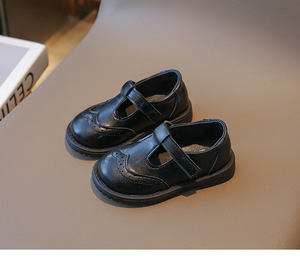 Girls <b>Shoes</b> T Bar Kids School <b>Shoes</b> Girls Toddler Solid Leather Dress <b>Shoes</b> - Product Image 5