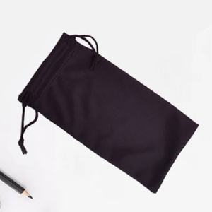 שקית מיקרופייבר עם שרוך למשקפי ראייה ומשקפי שמש, עם לוגו, בגודל 6 אינץ' ומעלה, לאחסון ואריזה, בציפוי זהב בהתאמה אישית - Product Image 6