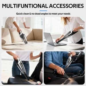 Aspirador Portátil 6000pa para Carro Aspiradora Sem Fio Mini Aspirador de Mão para Carro - Product Image 2