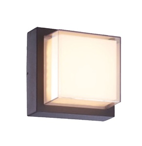 مصباح جداري حديث داخلي وخارجي مقاوم للماء IP65 شمعدان مربع LED مع هيكل من الألومنيوم للحمام - Product Image 6