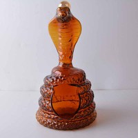 Carafe à whisky King Cobra Snake de 1000ml pour le vin Design élégant et unique