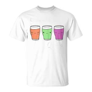 Camiseta para mujer Smoothie Queen, diseño de batido Kawaii, camiseta con gráfico de bebida bonita - Product Image 1